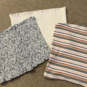 Tube tops (can be bought separately)